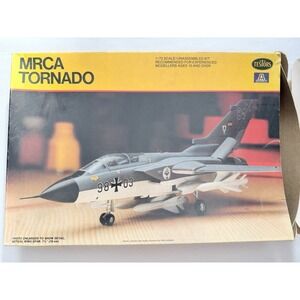 Testors Italeri MRCA Tornado 1/72 Scale Model Airplane Kit No 827 Open Box